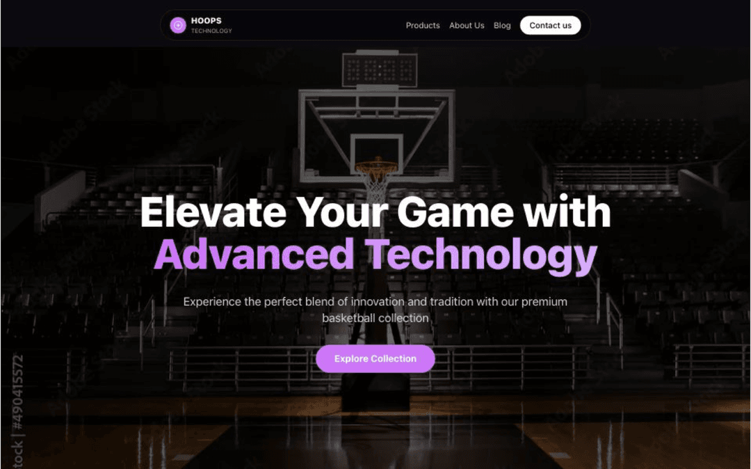 Basketball Website